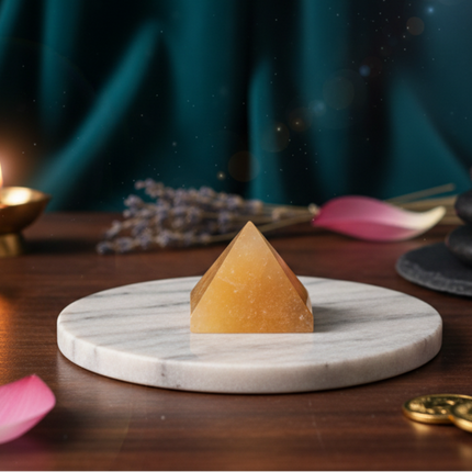 100% Natural Mixed Gemstone Crystal Pyramid