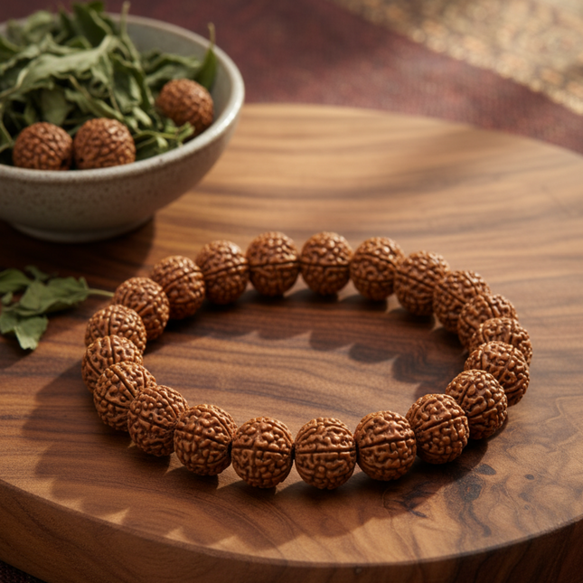 5 Mukhi Rudraksha Band