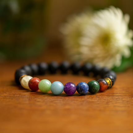 7 Chakra Lava Balance Band