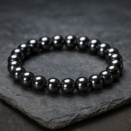 Debt-Free (Karz Mukti) Bracelet with Silver Hematite